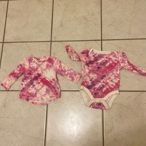 Pink Tie Dye Baby Gap Bundle
